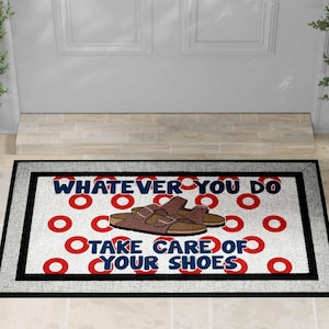 Doormat | Handmade Donut Fan Inspired Welcome Mat
