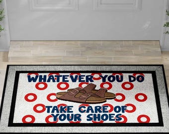 Doormat | Handmade Donut Fan Inspired Welcome Mat