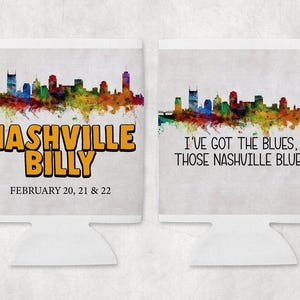 Can Cooler | Nashville Blues | BMFS Inspired Drink Accessory