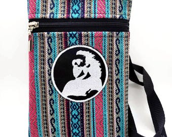 Op Jerry Deadhead Jam Band geïnspireerde crossbody-tas