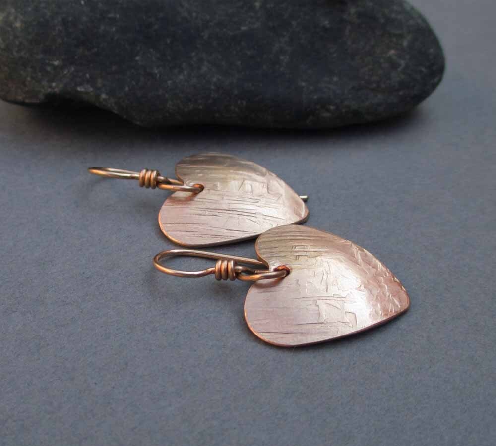 Bronze Anniversary Gift For Wife Sweet and Simple Hammered Etsy