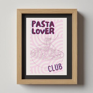 Kitchen Decor Wall Art Pasta Food  Home Decor