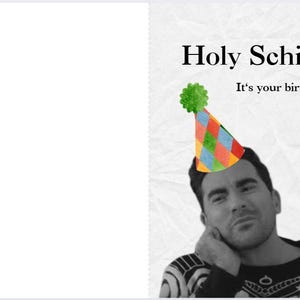 Carte d'anniversaire David Rose - Schitt's Creek