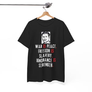 1984 Big Brother Speech T-Shirt, George Orwell Shirt, Men&#39;s and Women&#39;s Sizes .