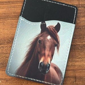 Pferd Handykartenhalter