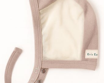 Pilot Cap for Cochlear Implants and Hearing Aids -  in Misty Greige