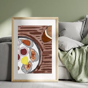 Oysters in New York - Digital Print