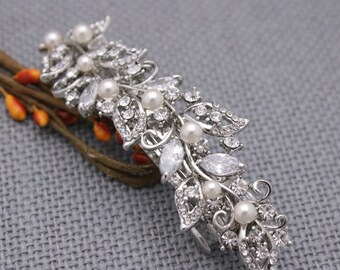 Hair Barrette Vintage Hair Accessories Evening Hair Clip Wedding