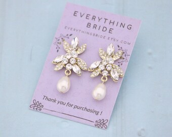 wedding earrings pearl drop Gold earrings Navy blue Wedding jewelry earring Blue Bridal earring pearl earrings Dark Blue Earrings White opal