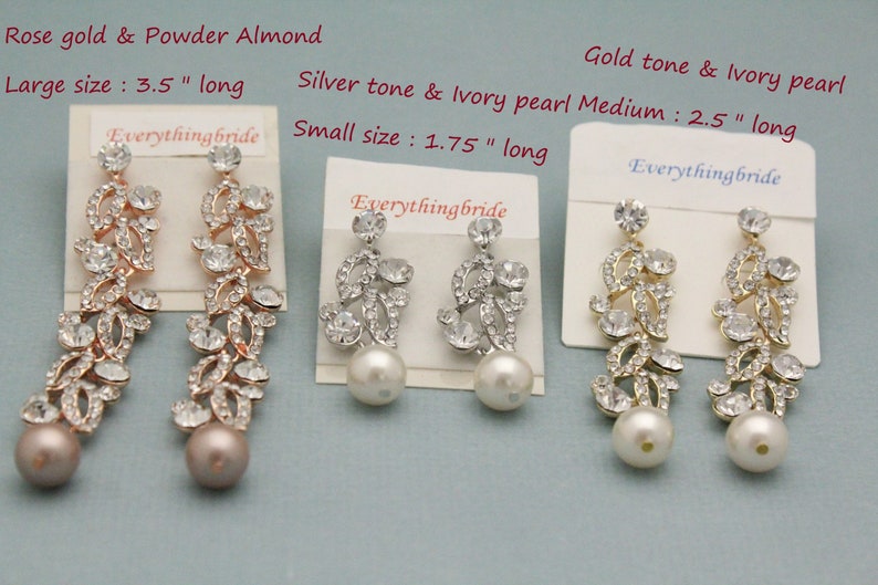 wedding earrings for brides pearl bridal earring and hair comb set crystal earrings chandelier Wedding hair comb earrings Bridal hair comb