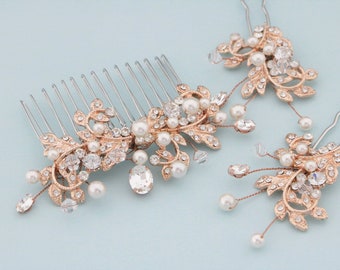 Penelope Pin Per Capelli Da Sposa Perno Perle Da Sposa - Foto 9