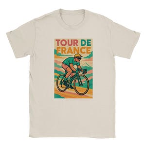 Vintage Tour de France t-shirt / tshirt / tee. Gift for her. Gift for him. Cycling / racing fanatic 2025.