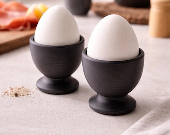 Egg Cup Set Modern Egg Holder Minimalist Breakfast Egg Stand Soft Boiled Egg Cups Kitchen Decor Dining Table Accessory