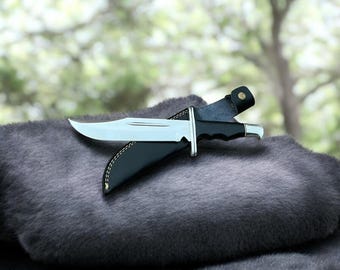 Scream Ghostface Replica Knife | Buck 120 style Knife | Horror Movie Prop | Cosplay & Halloween Gift for him