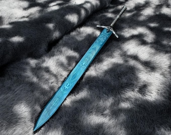 Holy Moonlight Greatsword Replica| Elden Ring & Bloodborne full metal sword | Stainless Steel Cosplay Prop | Moonlight Greatsword Display