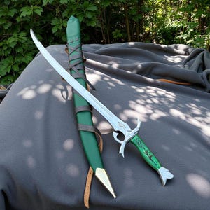 Wheel of Time Heron Mark Sword | Handmade High Carbon Steel Blade with Steel Guard & Pommel | Fantasy Collectible Gift for Him