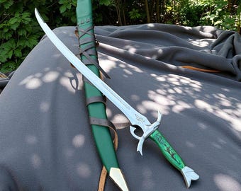 Handmade Wheel of Time Heron Mark Sword - Viking Buster Blade High Carbon Steel