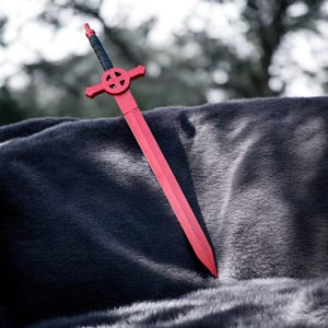 Handmade Demon Blood Sword Replica | Finn the Human Stainless Steel Sword | Cosplay, Display Collectible