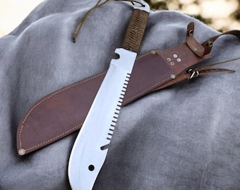 Supernatural Dean's Machete Replica - Handmade stainless steel Collectible Prop with sheath | Cosplay & Gift piece