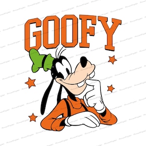 Disney Goofy SVG, Vintage Disney Mickey and Friends PNG, Disney Digital Download, Disneyland Goofy, Magic Kingdom SVG, Goofy Collage