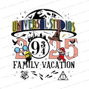 Disney Universal 2025 SVG, Universal Studios Orlando PNG, Vintage Universal Dtf, Universal Trip 2025, Universal 2025 Travel Shirt