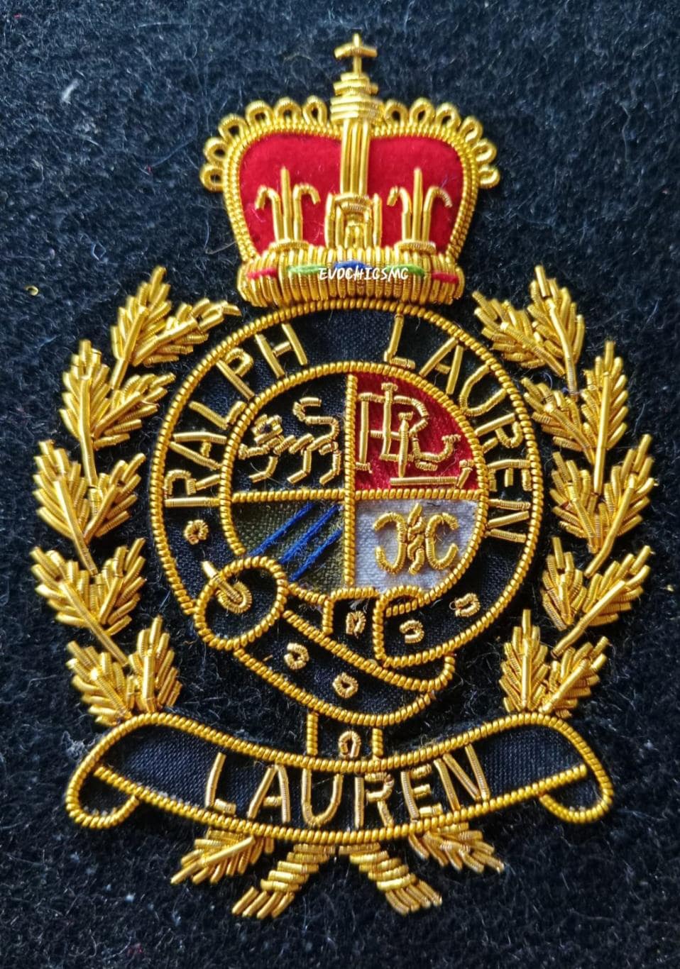 RALPH LAUREN ラルフローレン ブローチ 925 LAUREN RALPH ブローチ シルバープレーテッド パヴェ ロゴ ピン