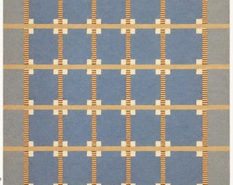 Handwoven Wool Cotton Dhurrie Rug, Boho Vintage Flatweave Kilim Carpet, Rustic Home Decor
