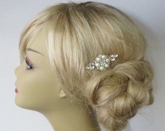 Bridal Bearl Comb - Bridal Headpiece,Bridal Hair Comb,Blusher Bird Cage Veil,bridal jewelry,bridal hair accessories