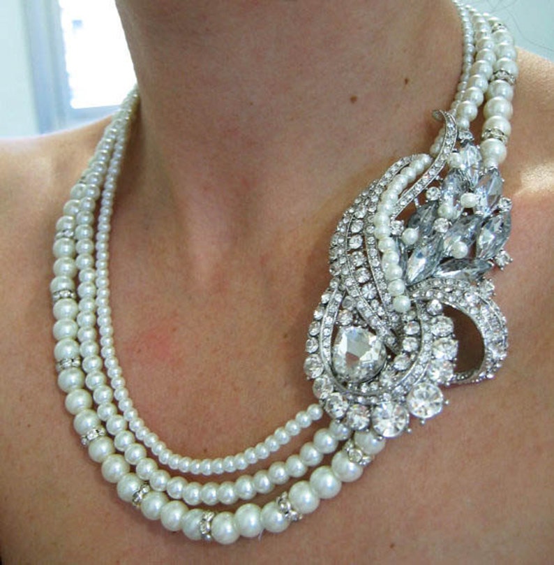 wedding fancy necklace
