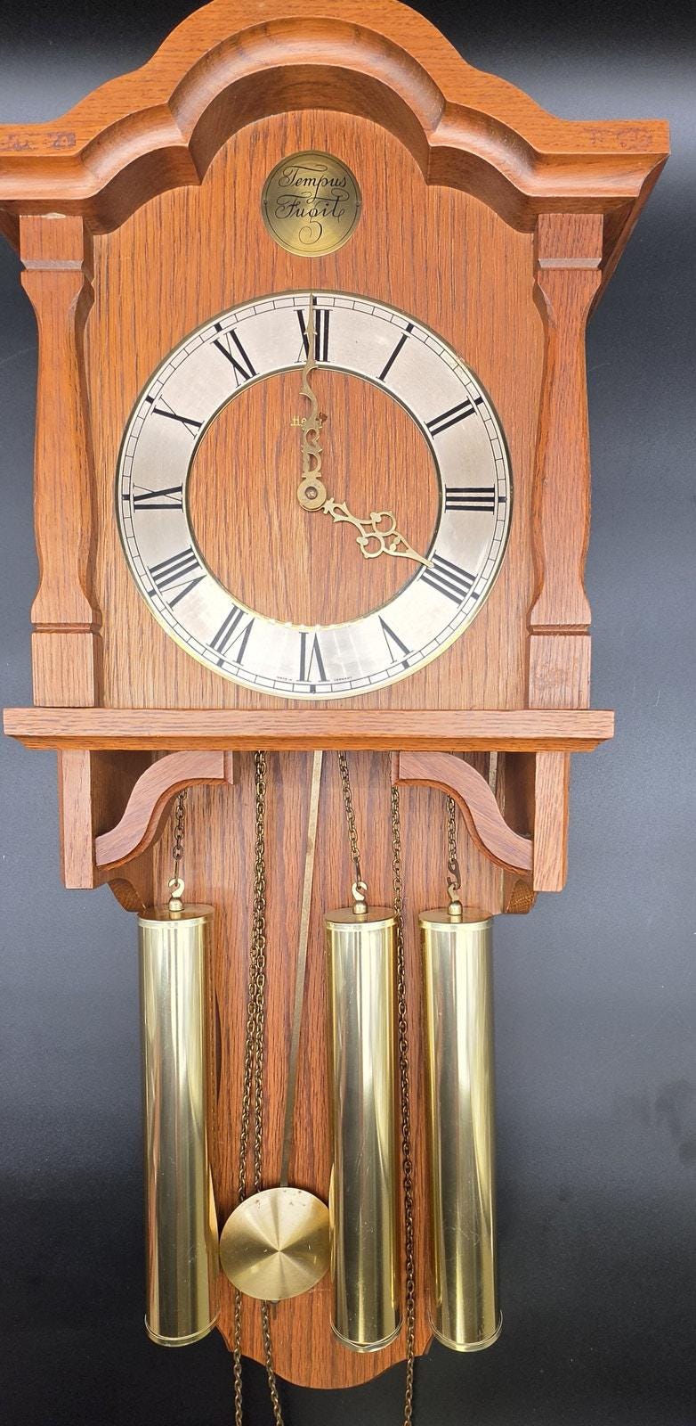Tempus Fugit Pendulum Clock - Etsy