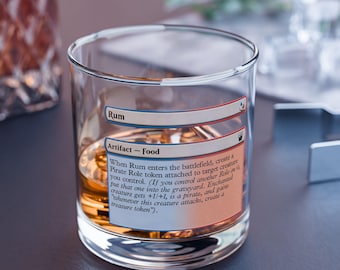 Vaso de ron Rocks, 10 oz, Magic the Gathering
