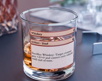Bicchiere da whisky / 10 oz / Magic the Gathering