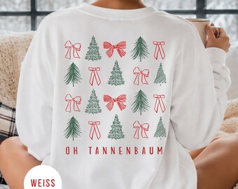 Christmas Sweater Oh Christmas Tree - Christmas Sweatshirt for Women, Winter Sweater Christmas Time, Christmas Gift for Mom, Christmas Outfit