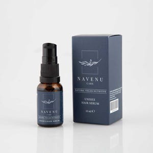 Navenu Care Herbal Hair Serum Natural  Vegan | Nourishing, Revitalizing & Anti-Hair Loss | 15 ml