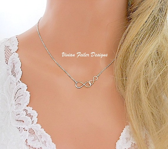 Infinity Necklace Mother's Daughter Gift Grandma's - Temu