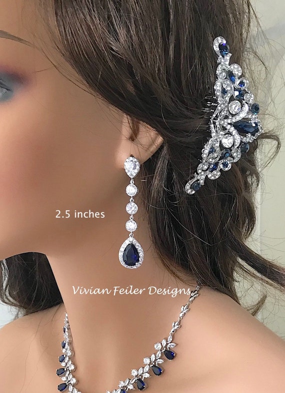 ThreeGraces Sparkling White Cubic Zirconia Crystal Long Tassel Drop Bridal  Party Earrings for Ladies New Fashion Jewelry E1308 - AliExpress