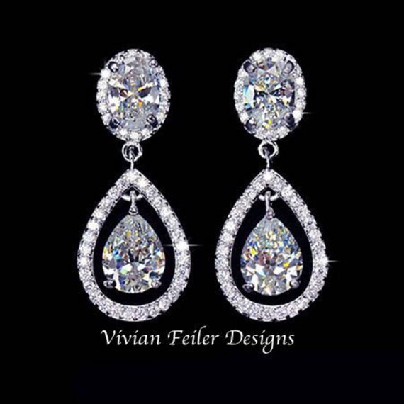 Cubic zirconia shop earrings nz