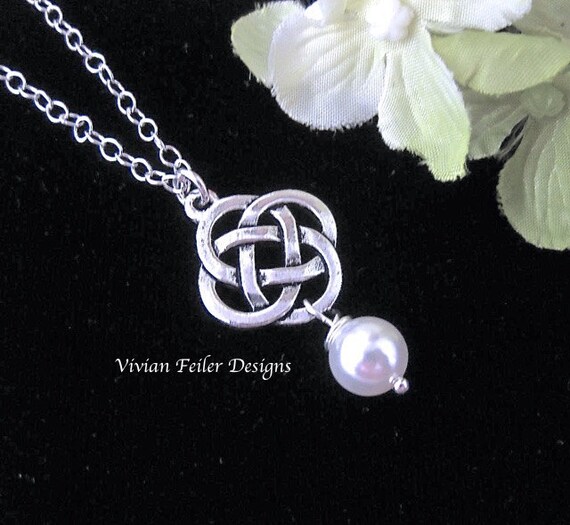 Irish wedding necklace clearance