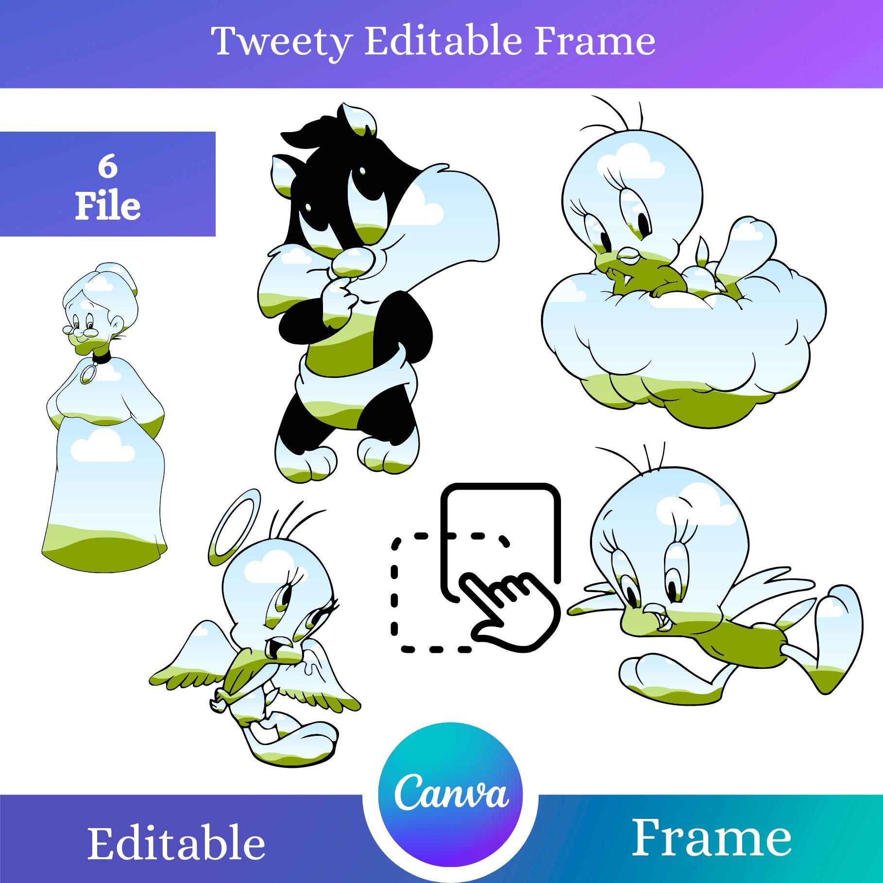 Tweety Angel - Etsy