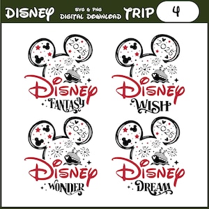 Family Trip SVG Bundle: 2025 Vacation Design, Magical Kingdom PNG
