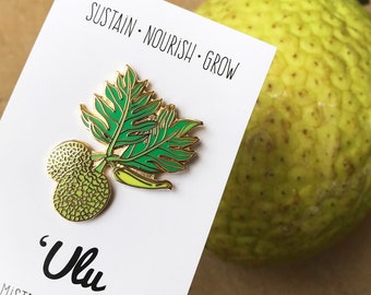Breadfruit ('Ulu) Enamel Pin