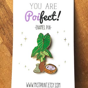 Poifect Enamel Pin