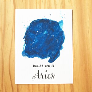 ARIES Zodiac wenskaart