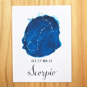 Schorpioen Zodiac wenskaart