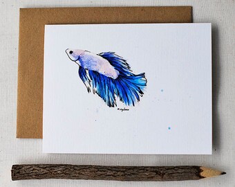 Betta No.03 "Dream"- Blank Card