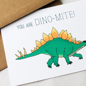 U bent de Dino-mijt! Stegosaurus kaart