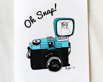 Oh Snap!- Diana Camera Card