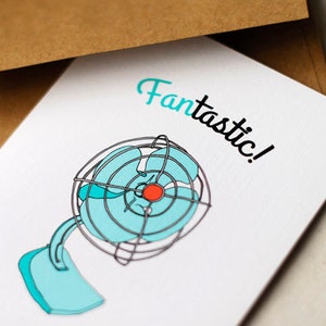 Fantastische! - Vintage Fan kaart