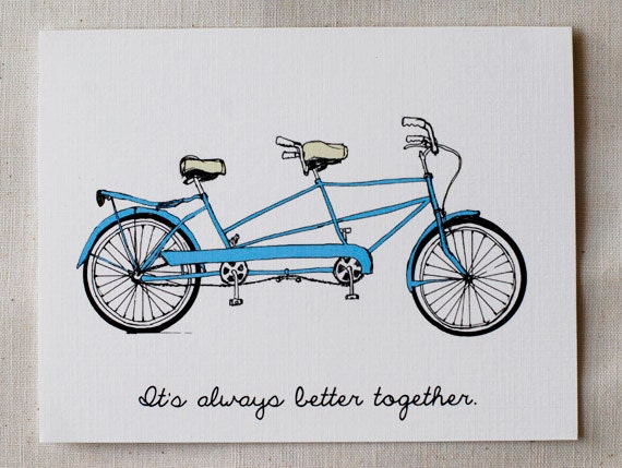 2 fahrräder zusammen ald tandem