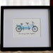 Tandem Bike 5x7 Print It's Always Better Together - Etsy